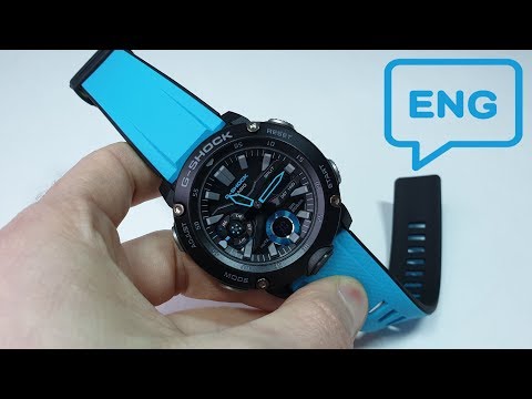 The New G-SHOCK GA-2000. (English)