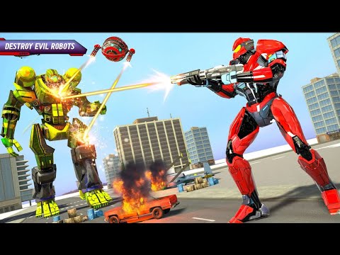 Red ball Bus Robot Games: Robot Transforming Games | robot transforming game 2021 | Full Gameplay