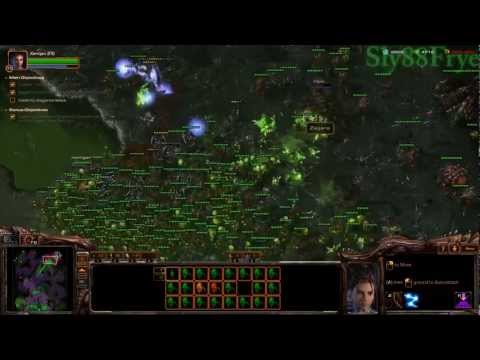 Starcraft 2 Heart of the Swarm Planet Char Mission 1 Domination - HARD