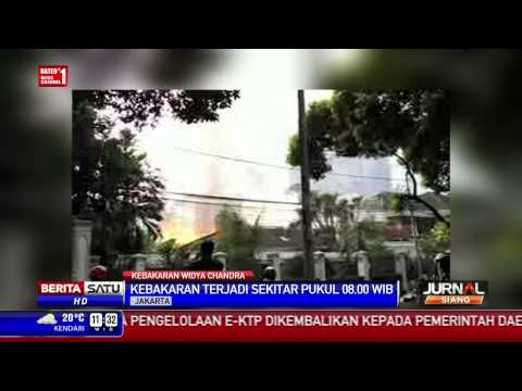 Kebakaran Melanda Kompleks Menteri Widya Chandra
