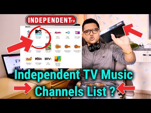 Independent TV Exclusive | Independent DTH TV Complete Music Channels List With Details in HINDI Video