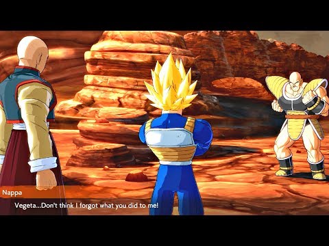 Nappa Roasts Tien & Vegeta Roasts Nappa - Dragon Ball FighterZ