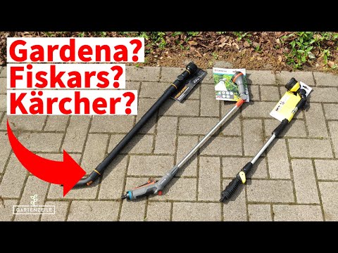 Drei Gießstäbe im Test - Gardena, Fiskars oder Kärcher - Unser (überraschender) Sieger!