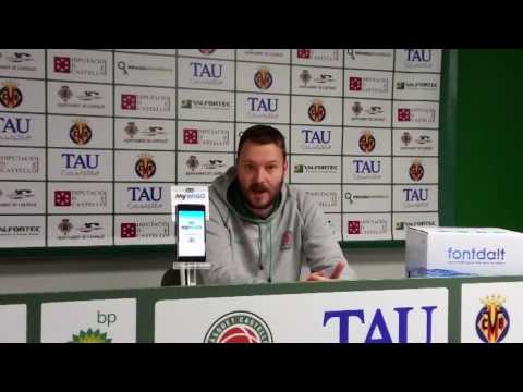 Previa Toni Ten al TAU Castelló - LEYMA Coruña J. 15 LEB ORO