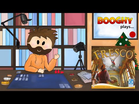 Booghy plays a classic... Fresco(w. mod.1,2,3,6)(3p, Playthrough and Review)