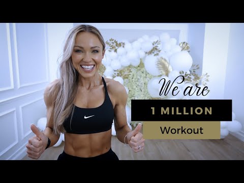WE ARE 1 MILLION WORKOUT || 30 Min Full Body - No Equipment, No Jumping, No Repeat, Calisthenics