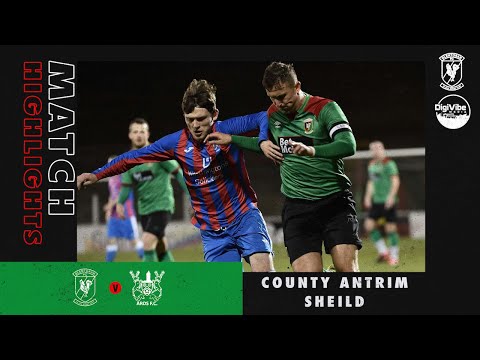 Glentoran vs Ards - County Antrim Shield Quarter-Final 2020