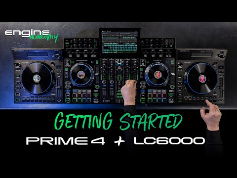 How to Set up the Denon DJ PRIME 4 with LC6000