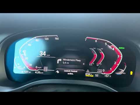 2024 BMW X3 xDrive30i 0-60 mph acceleration (launch control)