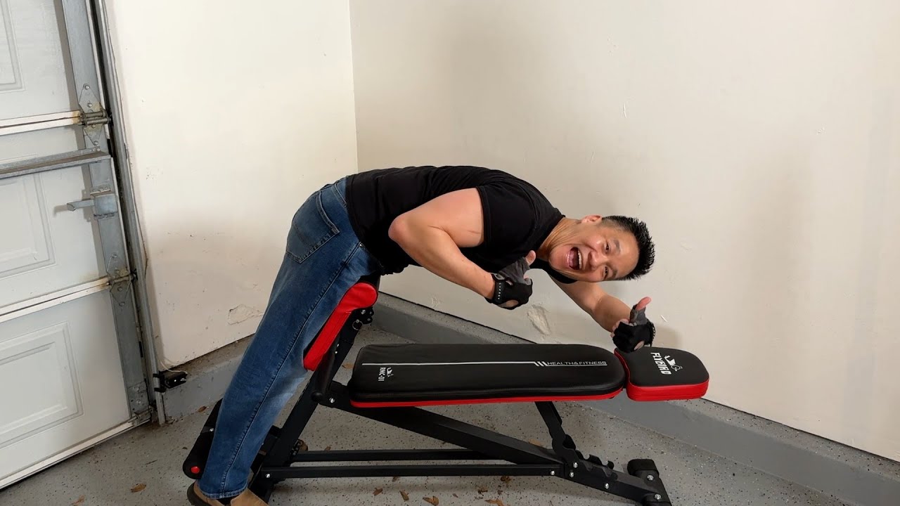 WORTH IT?  FLYBIRD 3-in-1 Workout Bench!  Roman Chair!
