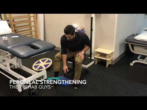 Ankle Sprain: Inversion/eversion strengthening"