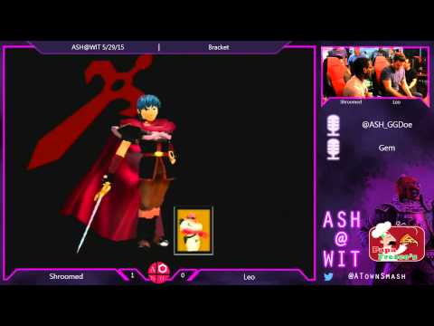Melee Bracket ASH@WIT 5/29/15 - Shroomed (Marth) vs Leo (Falcon)