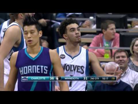 2015-11-10 NBA RS Nemanja Bjelica vs Charlotte