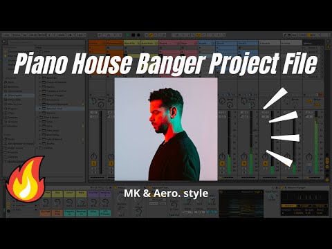 PIANO/DEEP HOUSE TRACK Like MK / AERO Style 🔥 +ABLETON TEMPLATES & SAMPLES