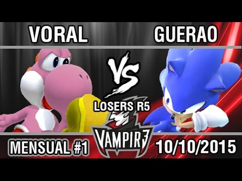 [Vampir3 Mensual #1] Voral (Yoshi, Estela) vs Guerao (Sonic) SSB4 Losers R5- Top 8