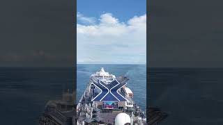 Celebrity Beyond departs Miami | Luxury Cruise Ship in 4K Drone View Sept 14 2025