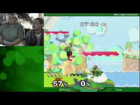 BPM (Fox) vs Tuna (CF) [Grand Finals]- CriticalSmash Melee (11-19-2016)