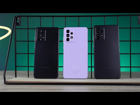 Samsung Galaxy A52 vs. A52 5G vs. A72 - Vergleich [Deutsch]