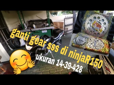 Test gear sss baru ninja, sekalian jalan ke semarang, ukuran 14-39 joss gandos