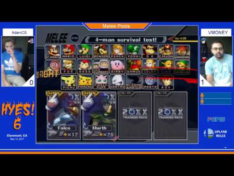 HYES! 6 Top 16 - AdamCS (Falco) vs PEPIS | V$ (Marth)
