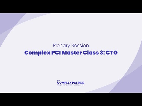 [COMPLEX PCI 2022] Complex PCI Master Class 3: CTO