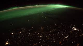 West to East coast Aurora Borealis in North America
