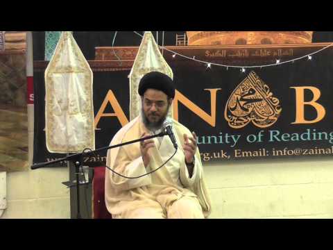 Allama Aqeel Garavi 13 Rajab 1436H 2015 at Zainabiya Reading