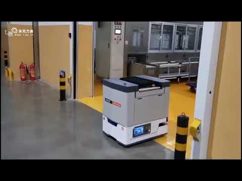 Industrial automation, done by AGV(Automated Guided Vehicle)