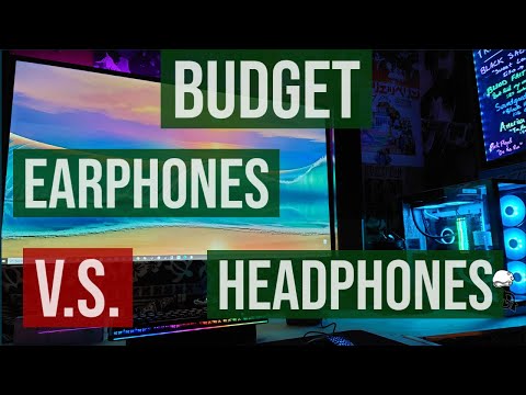 Budget Earphones v.s.  Budget headphones  💎v.s.🧻