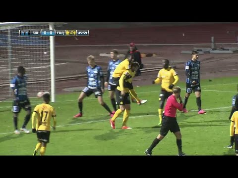 Gustafsson trycker in 1-0 för Frej borta mot Sirius - TV4 Sport