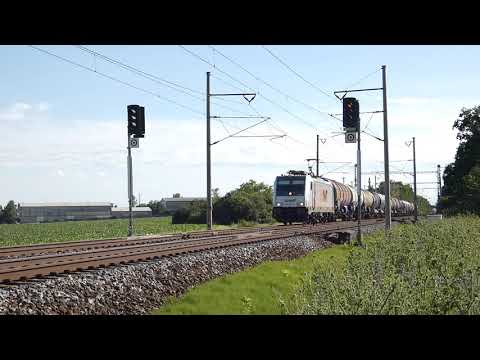 186 351-3 - nákladní vlak - )Staré Město u Uherského Hradiště - Huštěnovice) - 1.7.2020