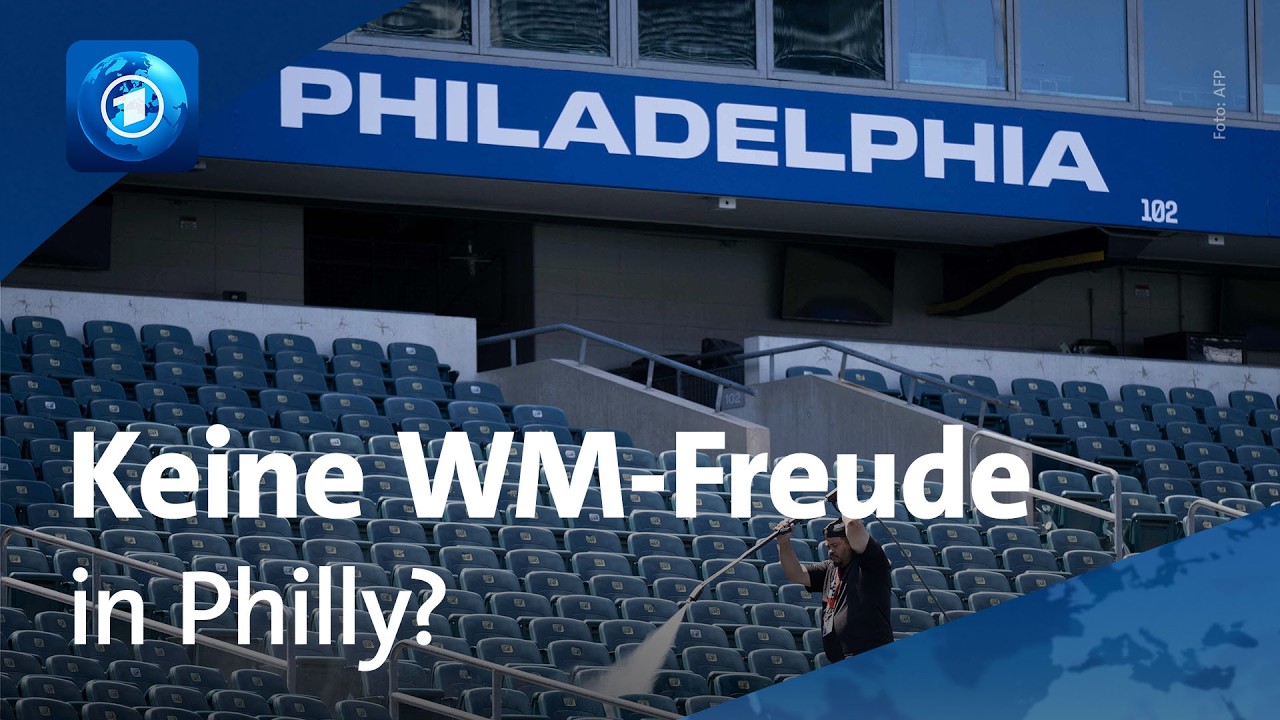 WM-Countdown in Philadelphia: Warum die Fans abgeschreckt sind