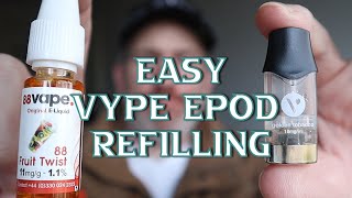 Vype (VUSE) ePods Easy Refilling