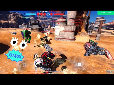 Hellburner russian Hacker in War Robots, destroyed in seconds 🤬