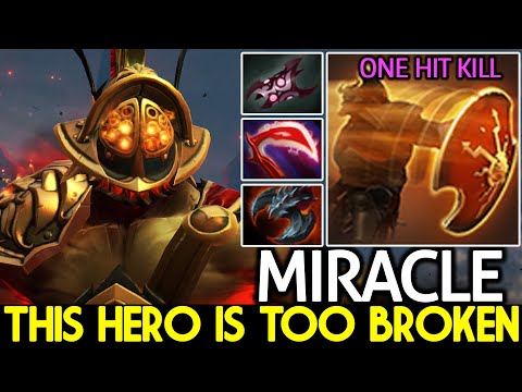 MIRACLE [Mars] This Hero is Too Broken Superman Build Dota 2