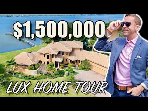 INSIDE a $1.5M Florida Intracoastal Home | Luxury Home Tour