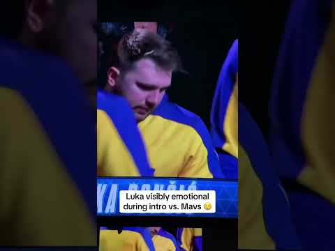 LUKA CRYING VS. MAVS! #shorts