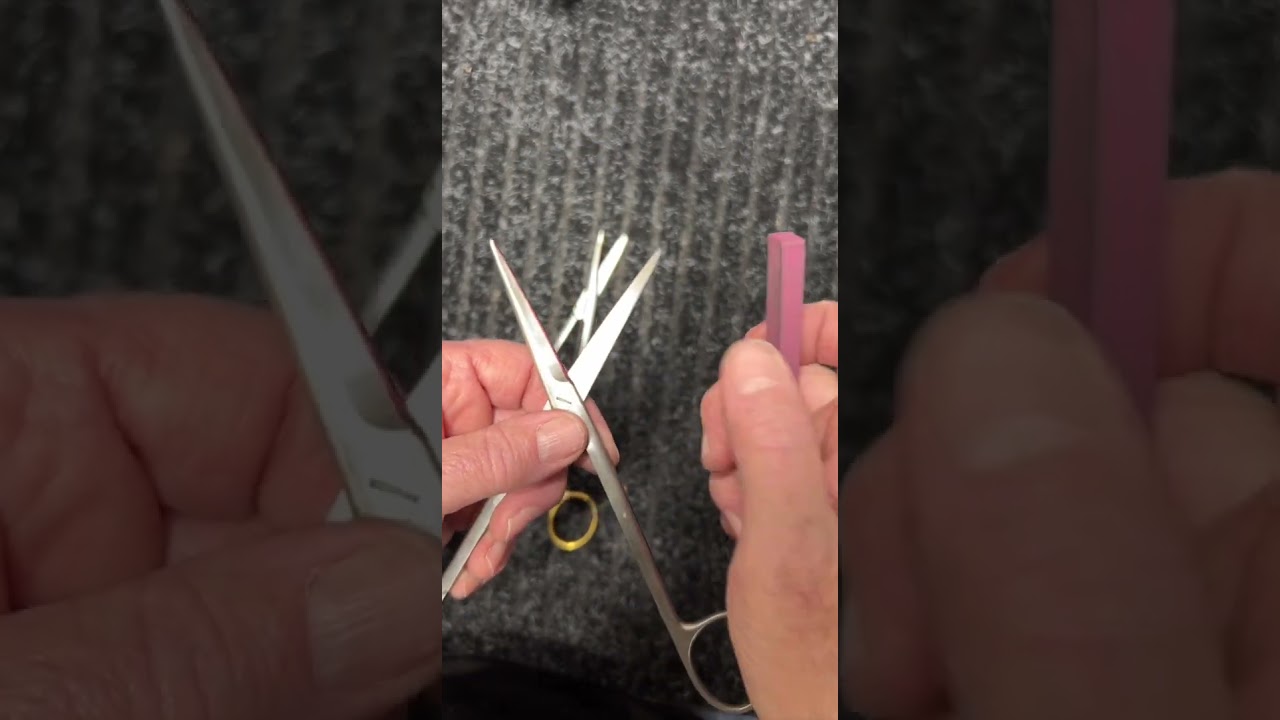 Sharpening Surgical Scissors #sharpenrightservicesllc