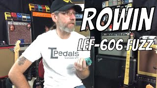 Video thumbnail for Rowin LEF-606 Fuzz Demo by Ben Coombs