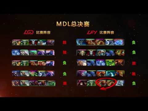 MARS DOTA2 League (MDL) 2017 FINALS LGD vs LFY Breakdown