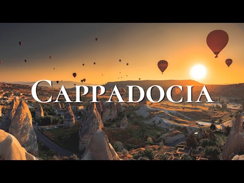 Video 4k ( Cappadocia 🇹🇷 ) beautiful 🎥 relaxing 🎵 drone 4k