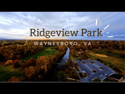 Ridgeview Park - Drone Flythrough - Waynesboro, VA