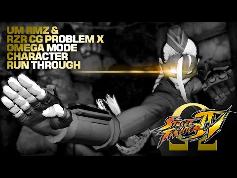 Omega USF4 - Character Run Through with UM RMZ & RZR CG Problem X