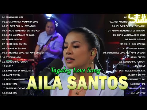Aila Santos Tagalog Love Song | Aila Santos Cover Slow Rock Love Song | Minamahal Kita, Never Mind