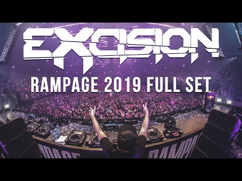 Excision RAMPAGE 2019 Full Set