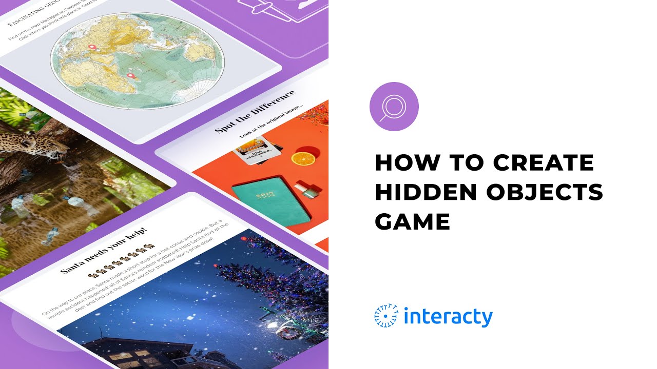 How to create Hidden Objects on Interacty