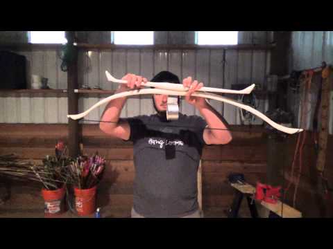 April Fools Bow 2015 - Making a 25-55 Pound Adjustable PVC Penobscot Inspired Double Bow