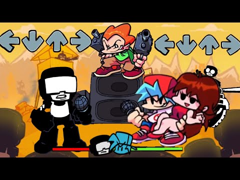 Bf and gf vs tankman Friday night funkin VRchat video