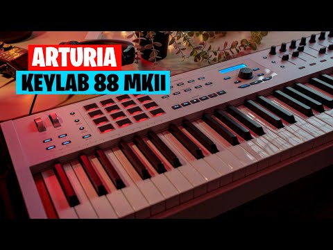 Arturia KeyLab 88 MkII MIDI Controller w/ wood legs image 5