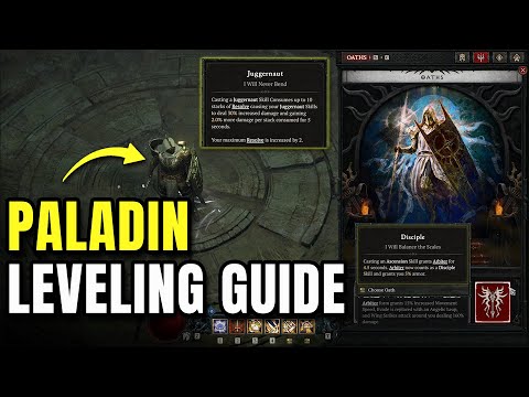 Paladin Leveling Guide & All Skill Showcase Season 11